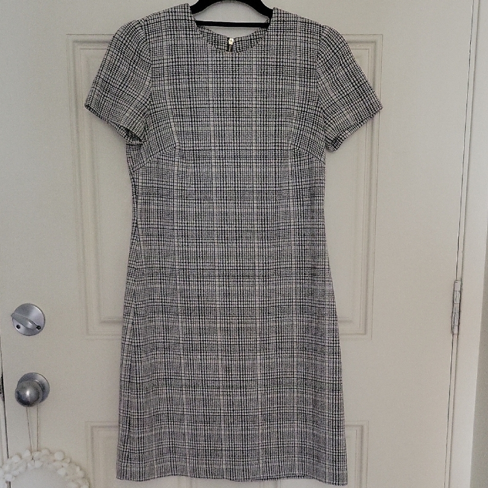 Calvin Klein Plaid Mini Dress